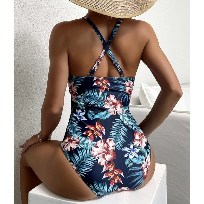 Maiô Estampado Moda Praia