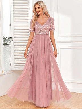 Vestido de Festa Longo Rose