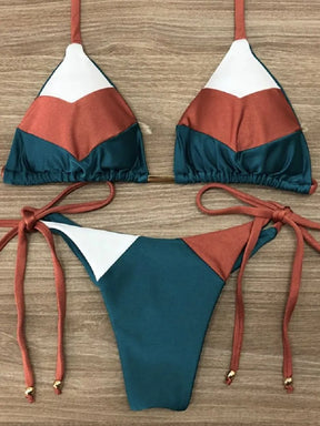 Biquíni Estampado Moda Praia 2024