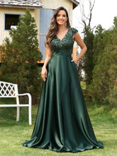 Vestido de Festa Plus Size Longo Verde Esmeralda