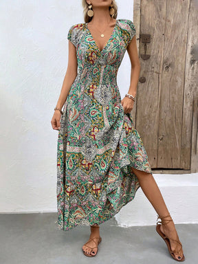 Vestido Longo Moda Bohemia Juliete