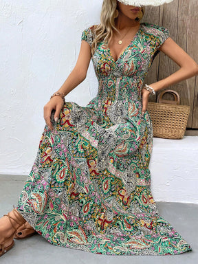 Vestido Longo Moda Bohemia Juliete