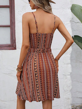 Vestido Feminino Listrado verão