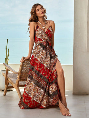 Vestido Feminino Boho Indiano