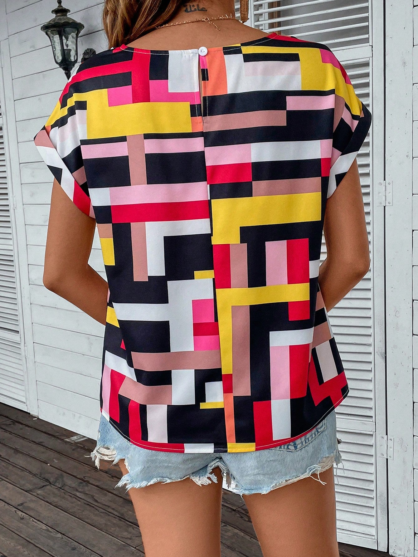 Blusa Geométrica S24