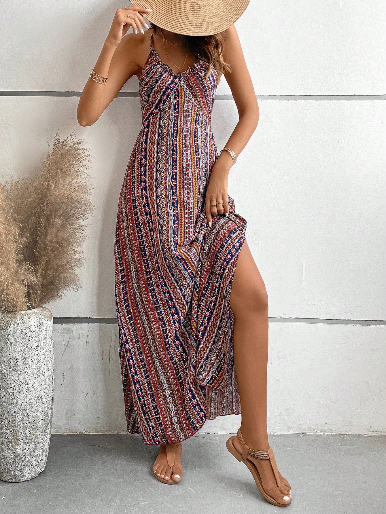 Vestido Feminino Tribal Boho