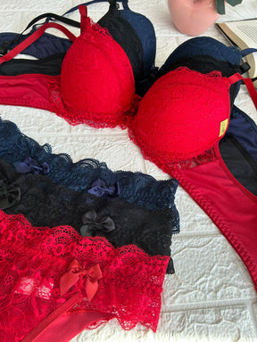 Kit 3 Conjunto De Lingerie Bruna