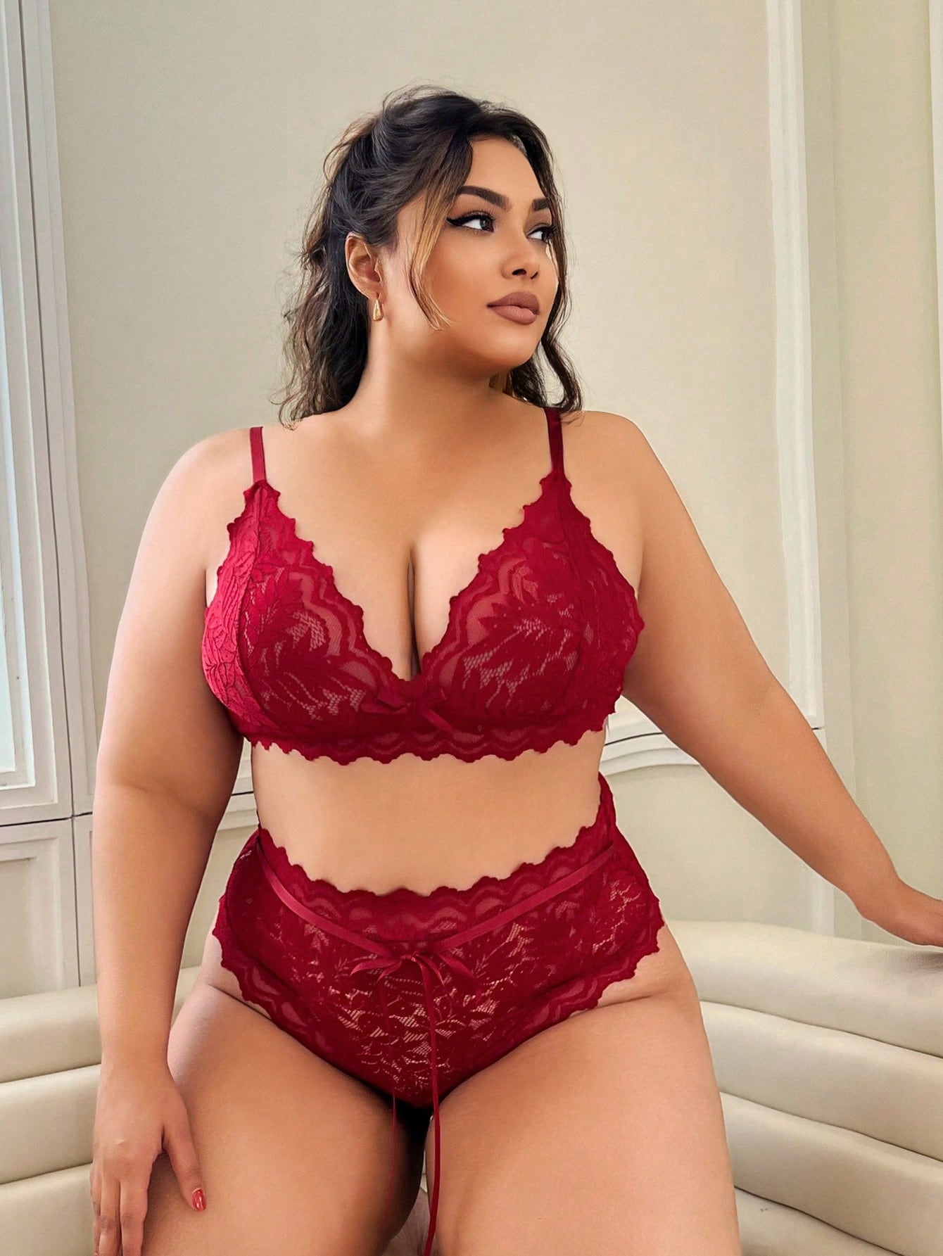 Conjunto Lingerie Livia Plus Size